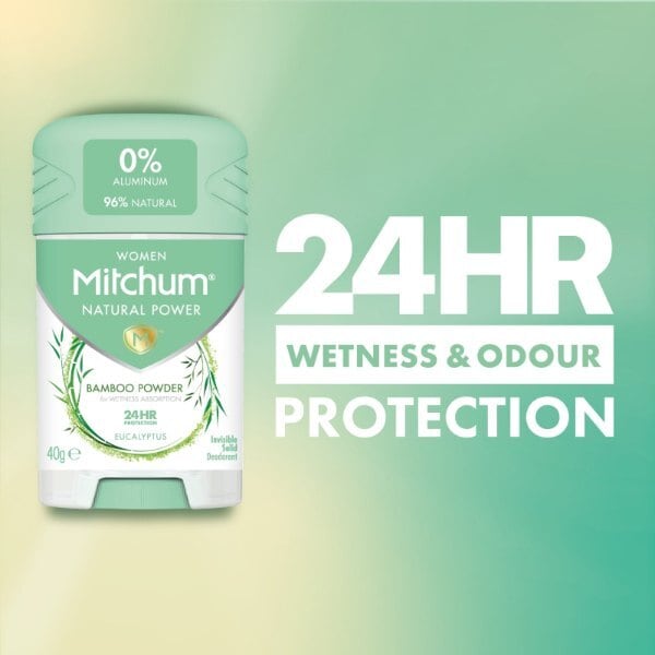 Mitchum Women Natural Power 24Hr Protection Eucalyptus 40G