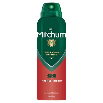 Mitchum Triple Odor Defense Intense Energy Aerosol 200Ml