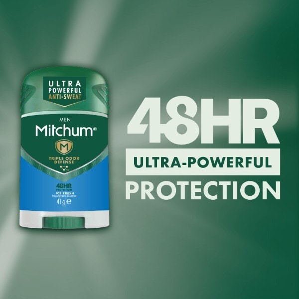 Mitchum Triple Ordour Defence Ice Fresh Deodorant Stick 41G
