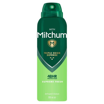 Mitchum Triple Odor Defense Supreme Fresh Aerosol 200Ml
