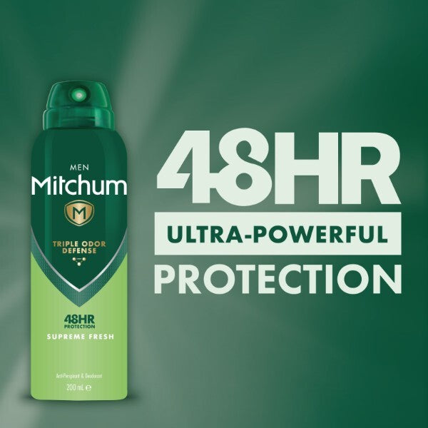 Mitchum Triple Odor Defense Supreme Fresh Aerosol 200Ml