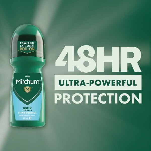 Mitchum Clean Control Roll On 100Ml