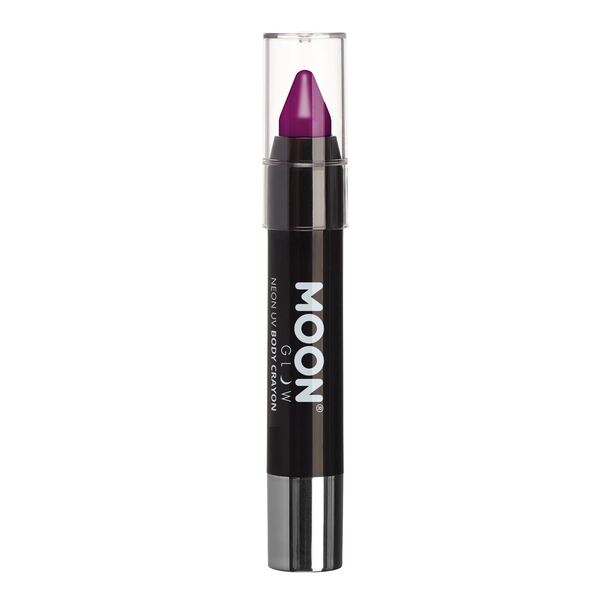 Moon Glow - Intense Neon Uv Body Crayons - Intense Purple
