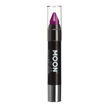 Moon Glow - Intense Neon Uv Body Crayons - Intense Purple