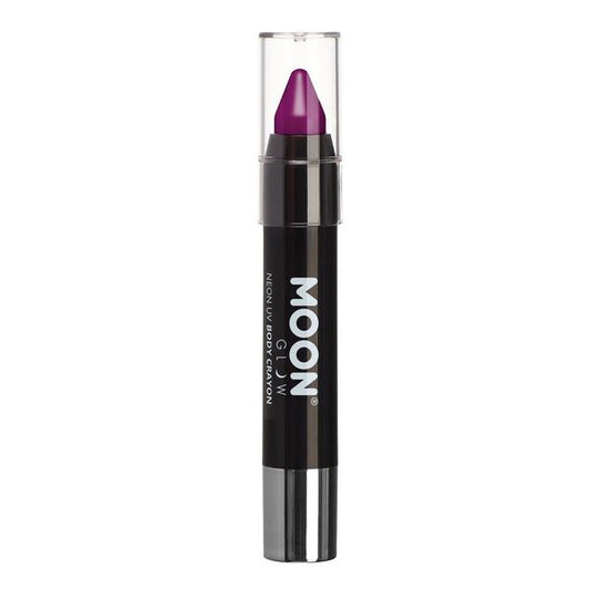 Moon Glow - Intense Neon Uv Body Crayons - Intense Purple