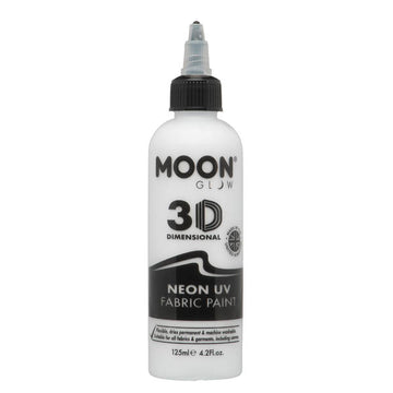 Moon Glow - Neon Uv Fabric Paint - 125Ml - White