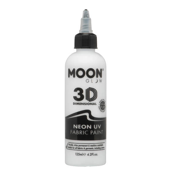 Moon Glow - Neon Uv Fabric Paint - 125Ml - White