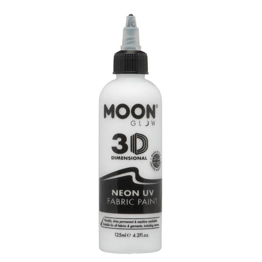 Moon Glow - Neon Uv Fabric Paint - 125Ml - White