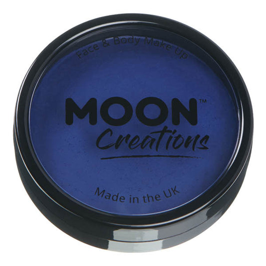 Moon Creations - Pro Face Paint Cake Pots - Dark Blue