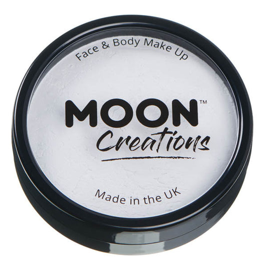 Moon Creations - Pro Face Paint Cake Pots - White