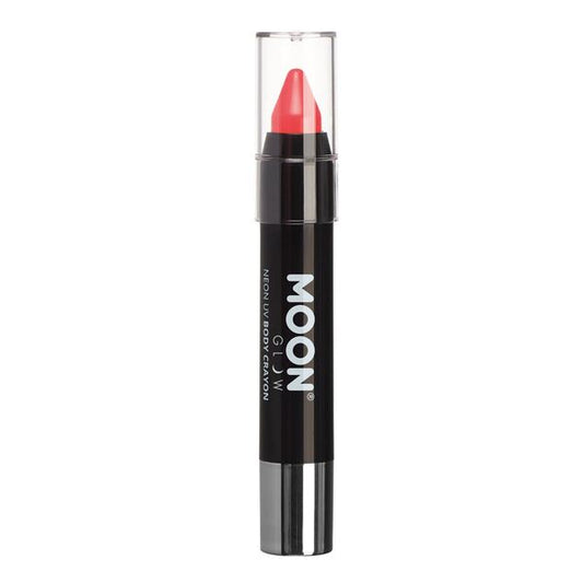 Moon Glow - Pastel Neon Uv Body Crayons - Pastel Coral