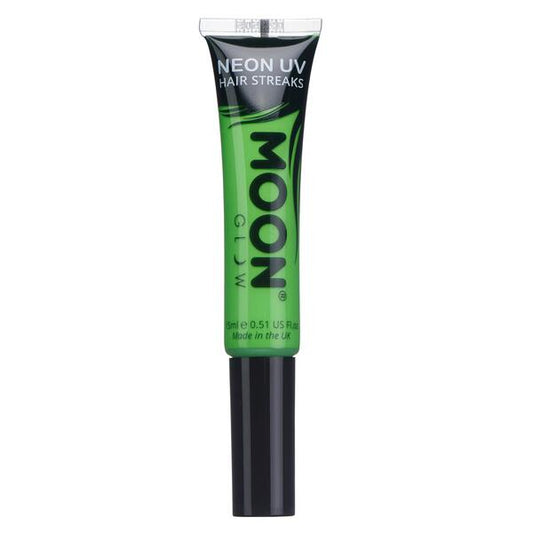 Moon Glow - Neon Uv Hair Streaks - Intense Green