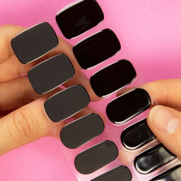 Moyou-London Gel Nail Strip - Blackout