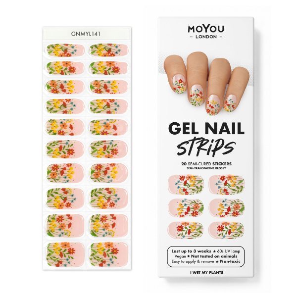 Moyou-London Gel Nail Strip - I Wet My Plants