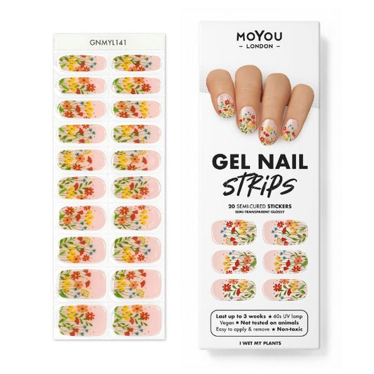 Moyou-London Gel Nail Strip - I Wet My Plants