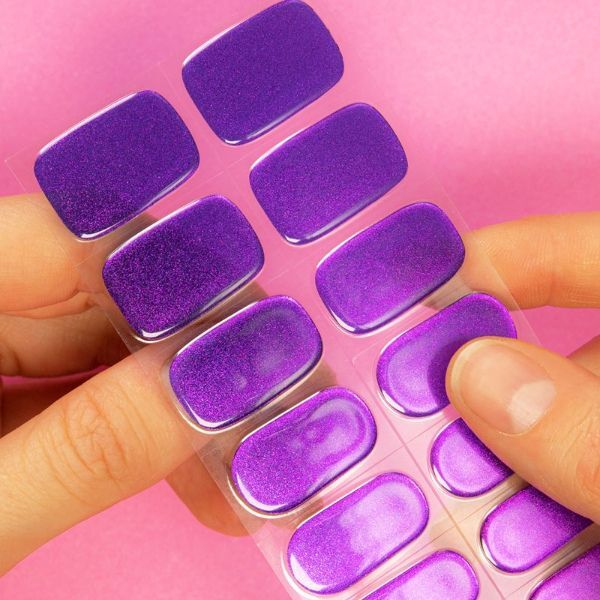 Moyou-London Gel Nail Strip - Wisteria Shine