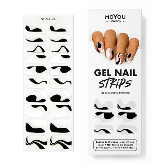 Moyou-London Gel Nail Strip - Perfectly Imperfect