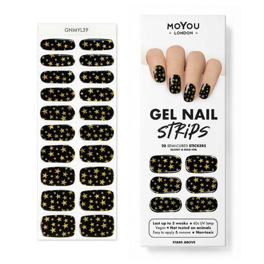 Moyou-London Gel Nail Strip - Stars Above