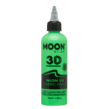 Moon Glow - Neon Uv Fabric Paint - 125Ml - Intense Green