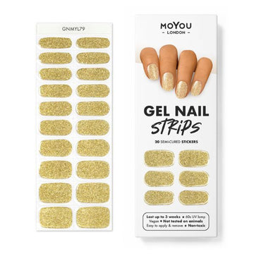 Moyou-London Gel Nail Strip - Golden Hour