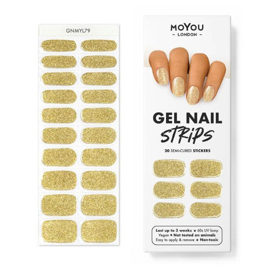 Moyou-London Gel Nail Strip - Golden Hour