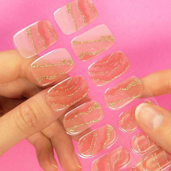 Moyou-London Gel Nail Strip - Marblade
