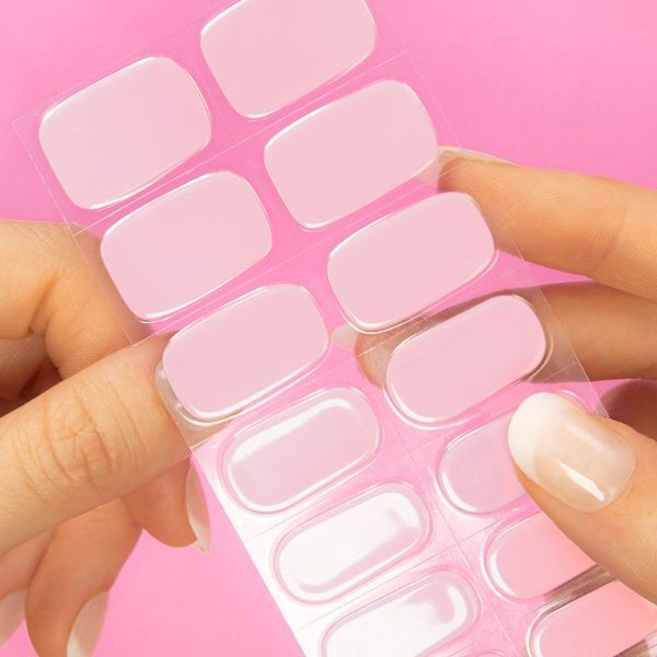 Moyou-London Gel Nail Strip- Rose Quarts