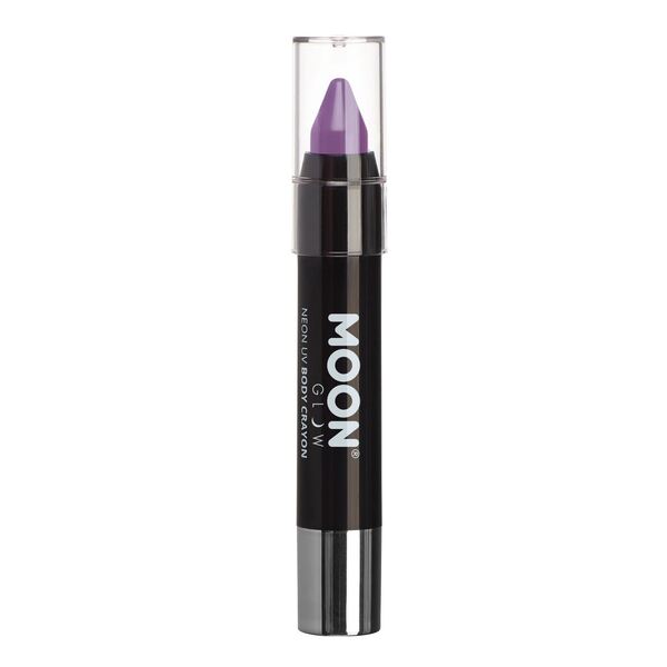 Moon Glow - Pastel Neon Uv Body Crayons - Pastel Lilac