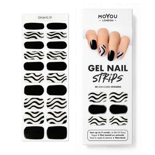 Moyou-London Gel Nail Strip - Go With The Flow