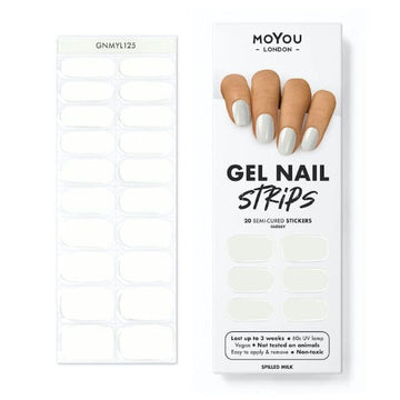 Moyou-London Gel Nail Strip - Spilled Milk