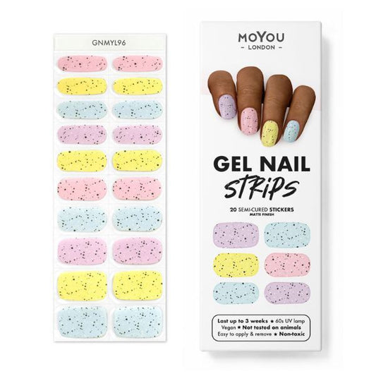 Moyou-London Gel Nail Strip - Easter Egg