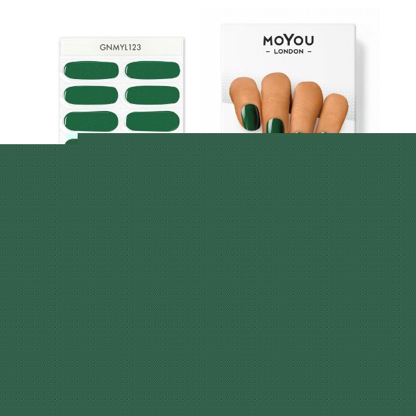 Moyou-London Gel Nail Strip-Pine Tree
