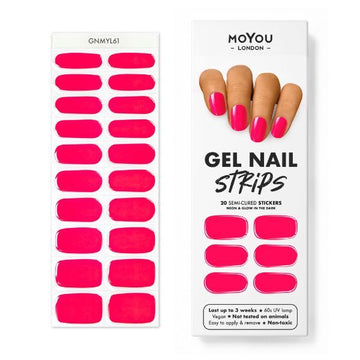 Moyou-London Gel Nail Strip - Pinky Promise