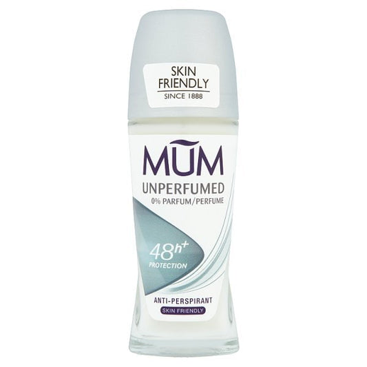 Mum Unperfumed Anti-Perspirant Roll On 50Ml