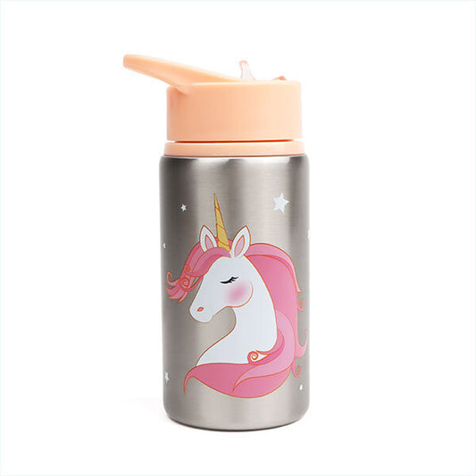 Myga Children’S Unicorn Metal Water Bottle