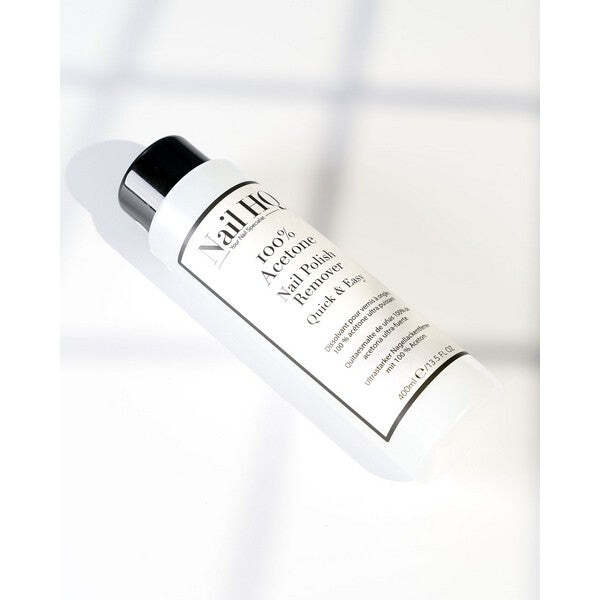 Nail Hq 100% Acetone Nail Polish Remover - 400Ml