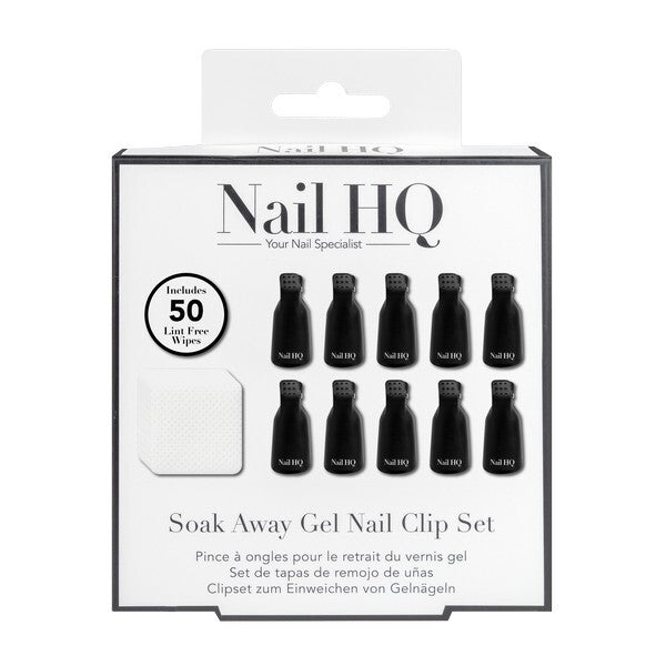 Nail Hq Soak Away Gel Nail Clip Set