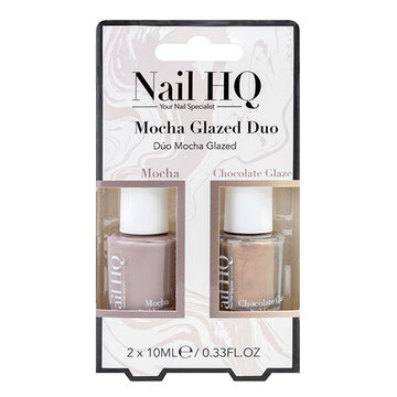 Nail Hq Mocha Glazed Duo