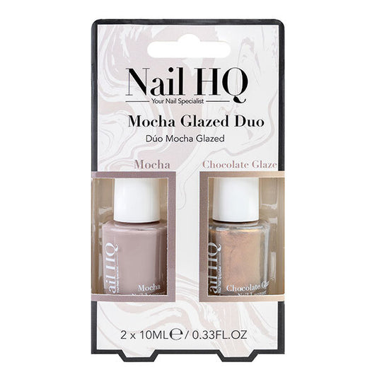 Nail Hq Mocha Glazed Duo