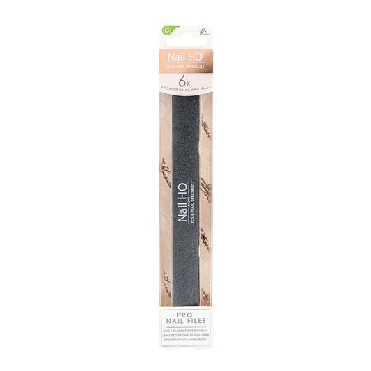 Nail Hq Professional Nail Files - 6 Pack