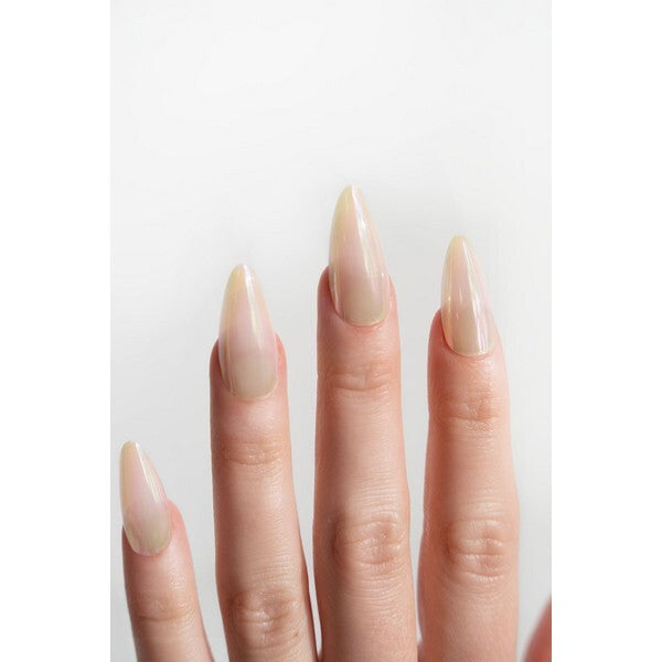 Nail Hq Almond Natural Glaze Nails