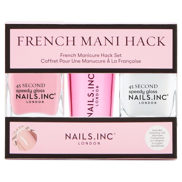 Nails.Inc French Mani Hack Nail Polish Duo