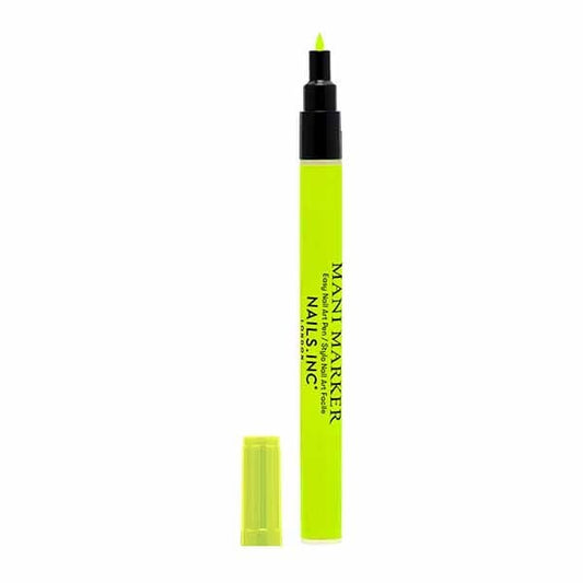 Nails.Inc Neon Electric Yellow Mani Marker Pen