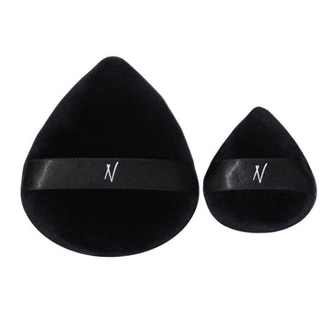 Nanshy Powder Puff For Makeup (Triangle Mini + Large Duo)