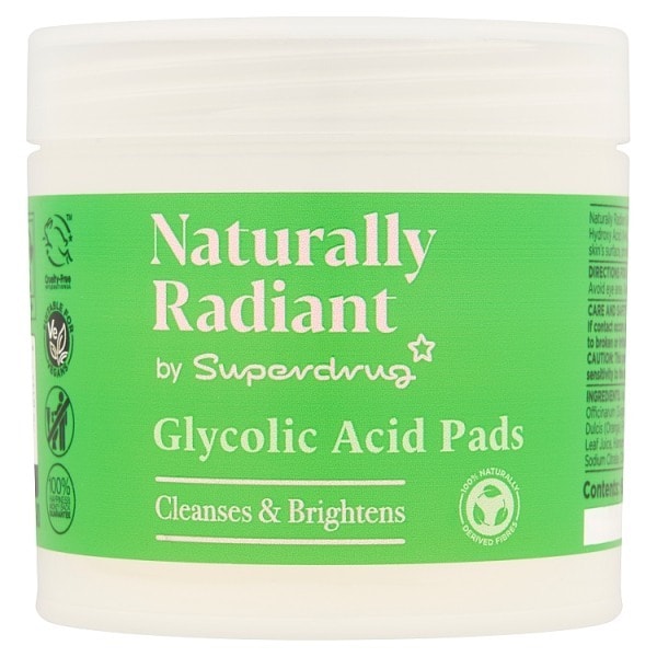 Naturally Radiant Glycolic Acid Pads X60