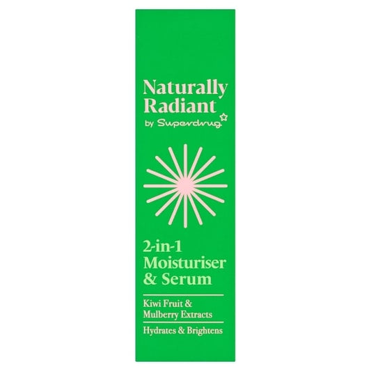 Naturally Radiant 2-In-1 Moisturiser & Serum 50Ml