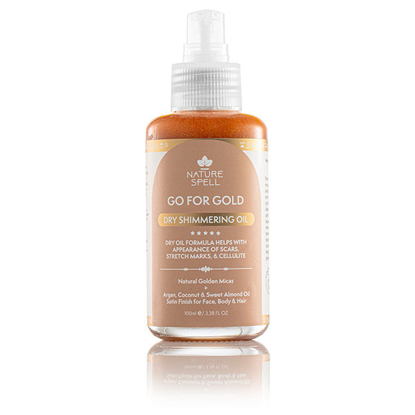 Nature Spell Go For Gold Dry Shimmer Oil