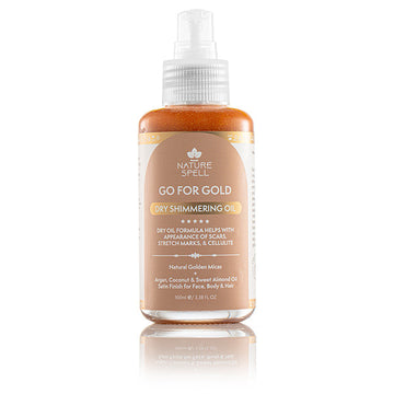 Nature Spell Go For Gold Dry Shimmer Oil