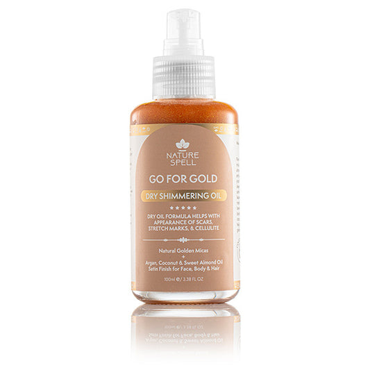 Nature Spell Go For Gold Dry Shimmer Oil