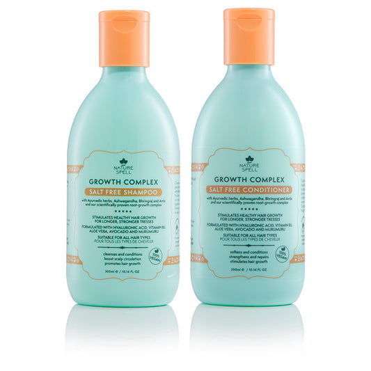 Nature Spell Growth Complex Salt Free Shampoo & Conditioner